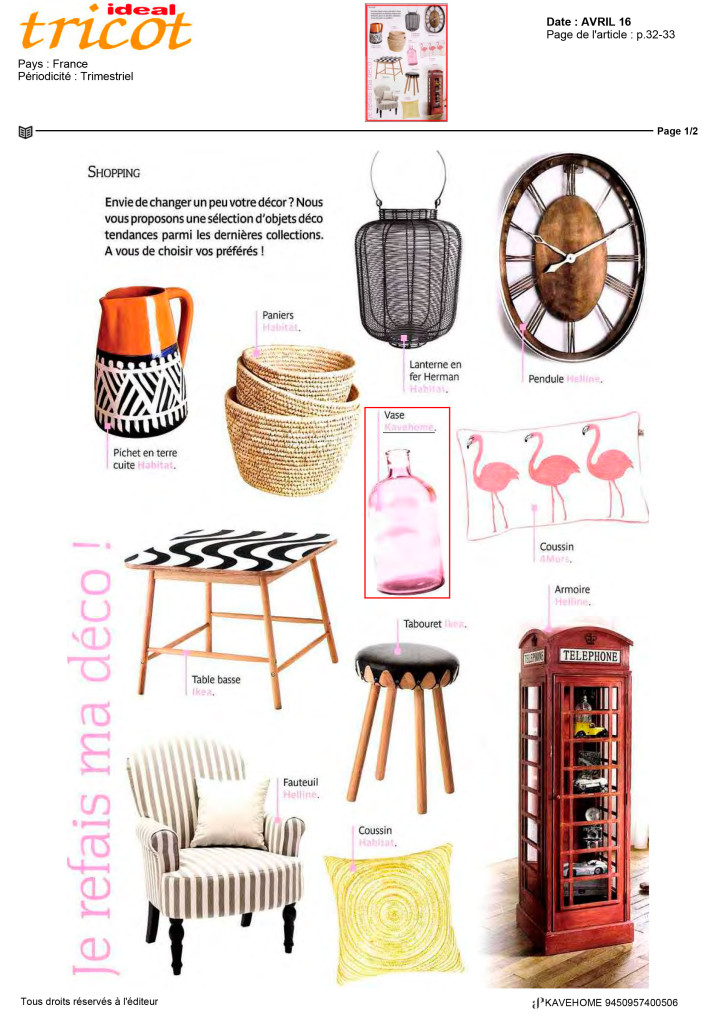 Idéal Tricot Kavehome