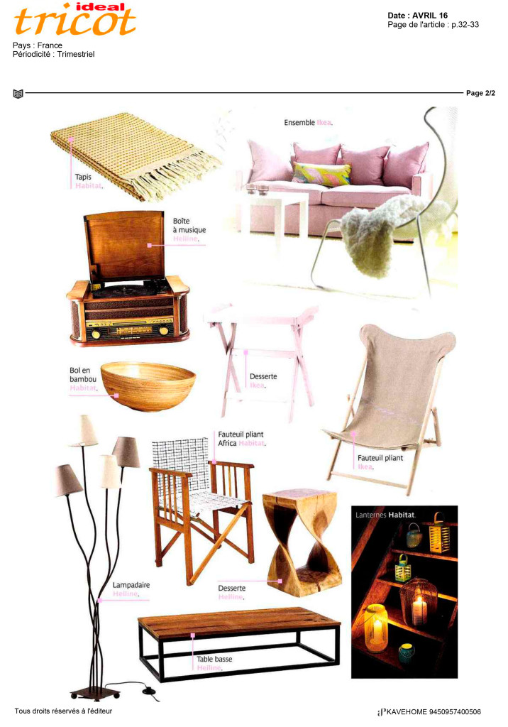 Idéal Tricot Kavehome