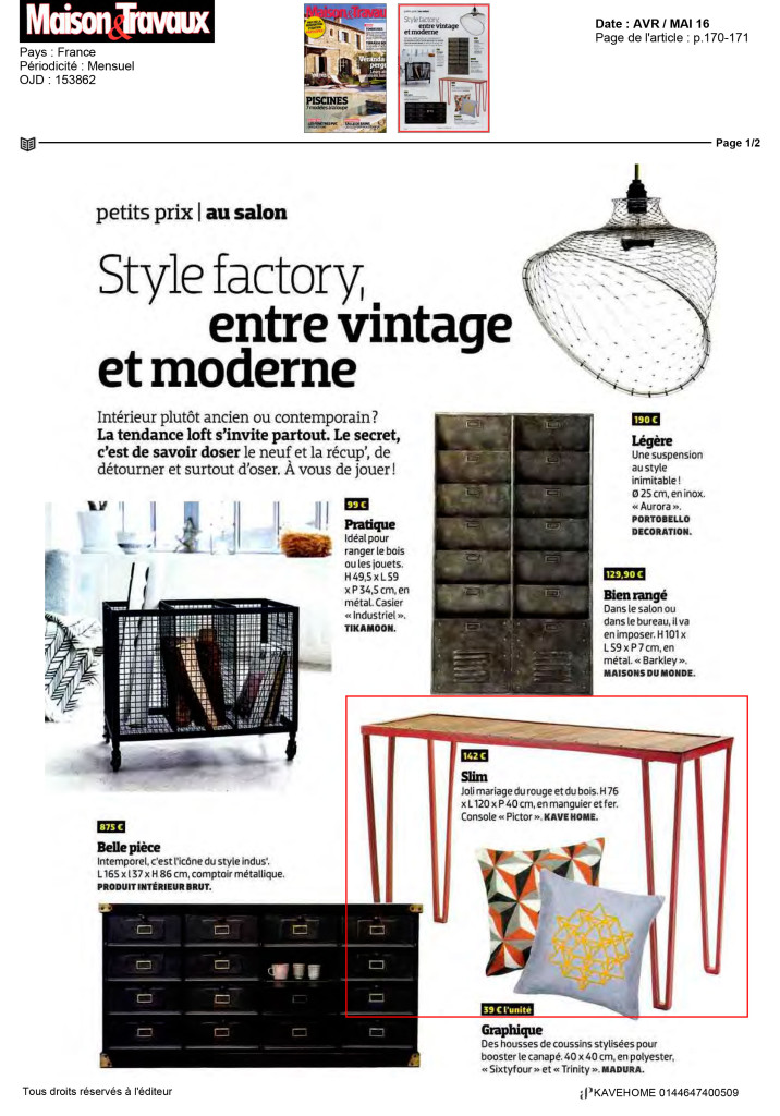 Maison & Travaux Kavehome