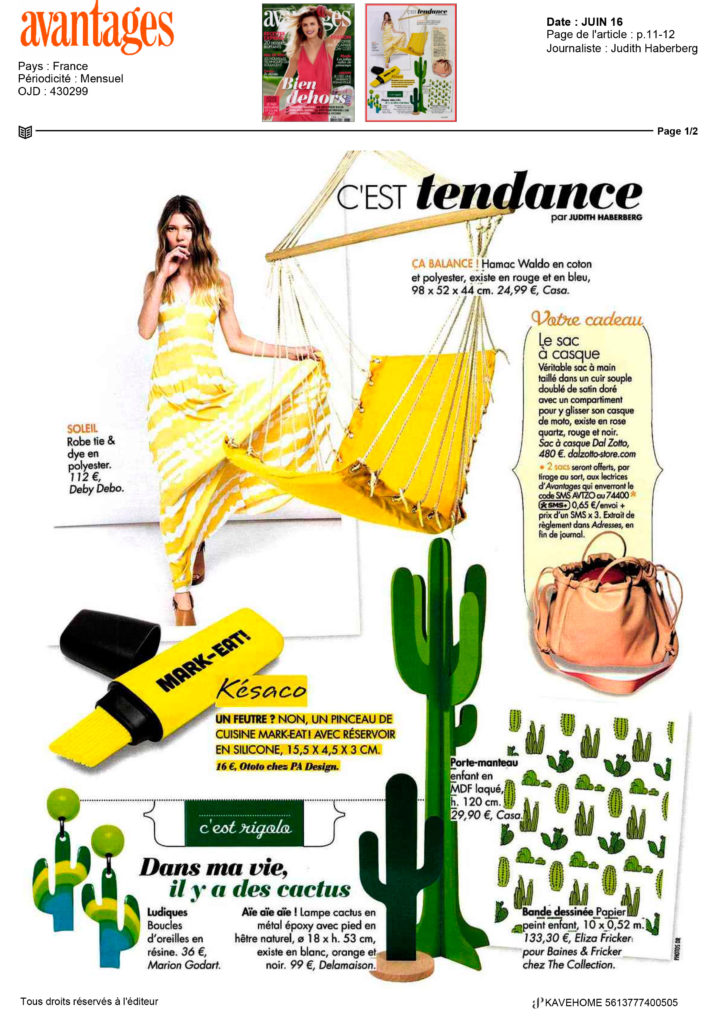 AVANTAGES Kavehome