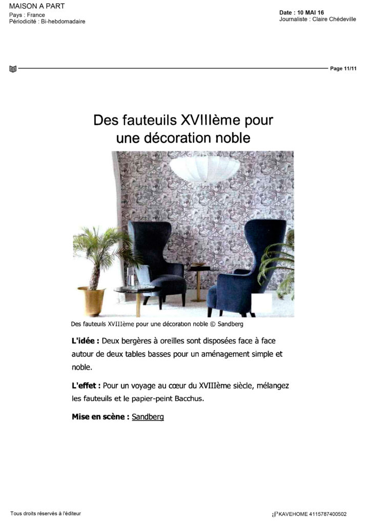 Maison à Part Kavehome