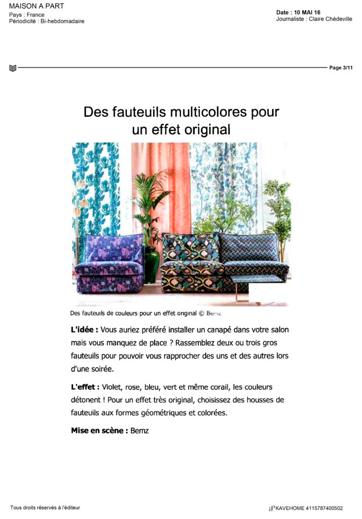 Maison à Part Kavehome