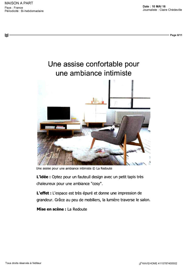 Maison à Part Kavehome