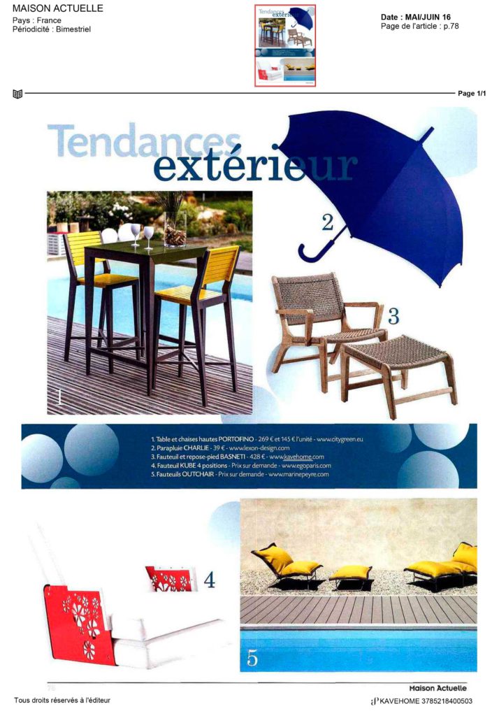 Maison Actuelle Kavehome