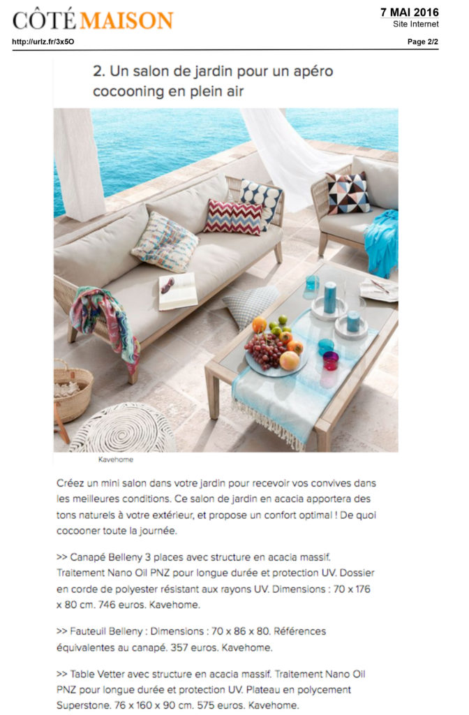 Côté Maison Kavehome