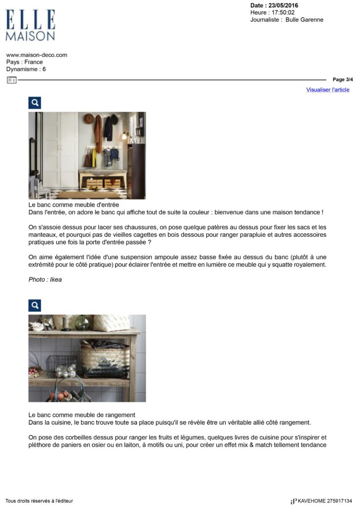 Elle Maison Kavehome