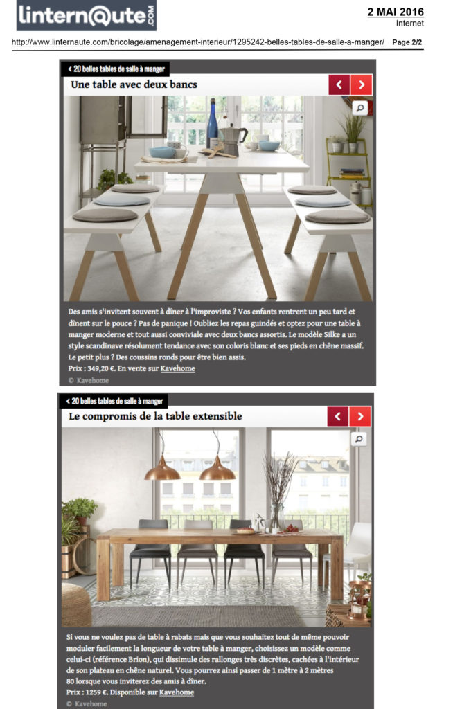 L'Internaute Kavehome