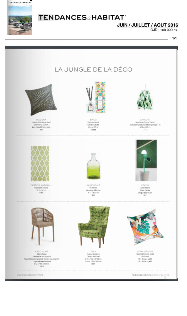 Tendances & Habitat Kavehome