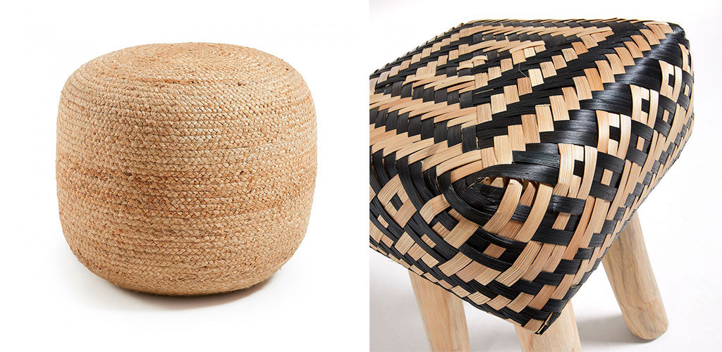Tissages en fibres naturelles