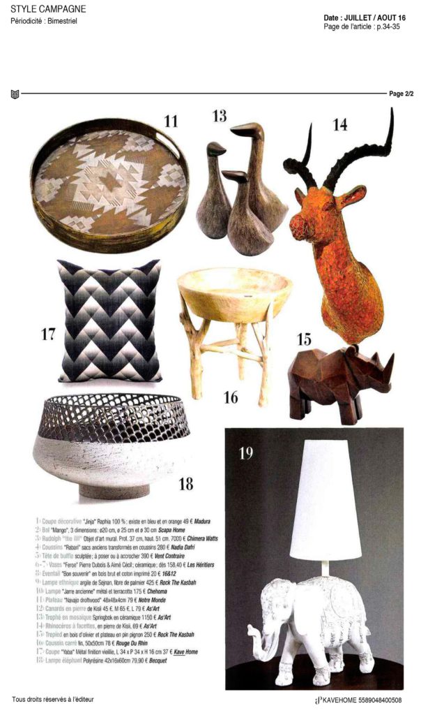 Kavehome dans STYLE CAMPAGNE