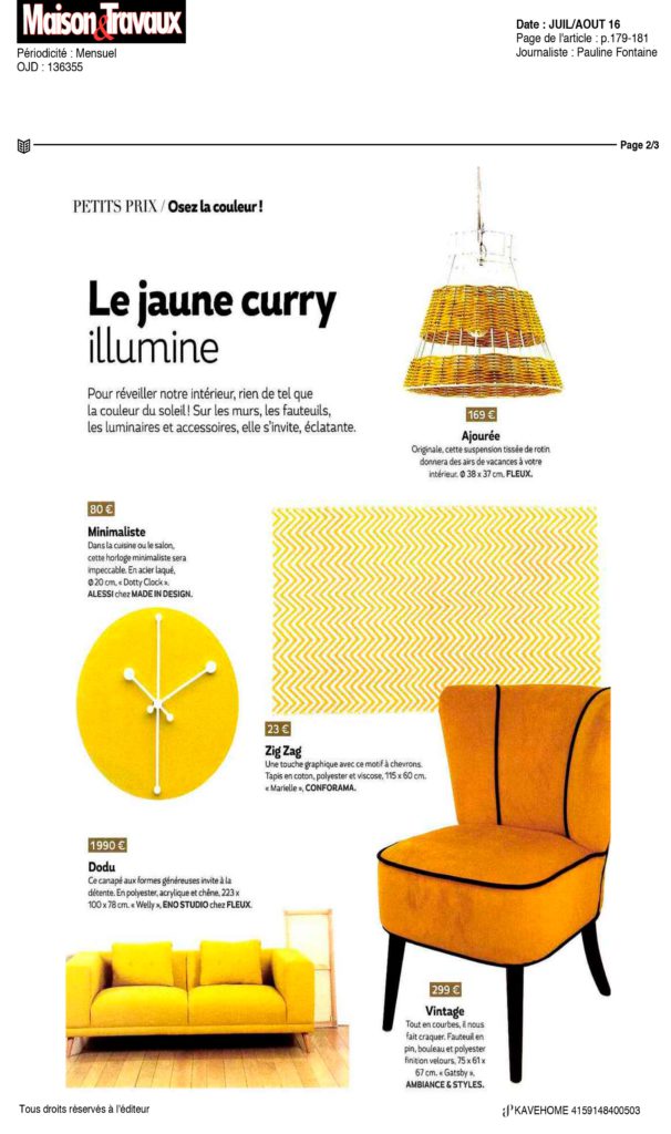 Kavehome dans MAISON & TRAVAUX