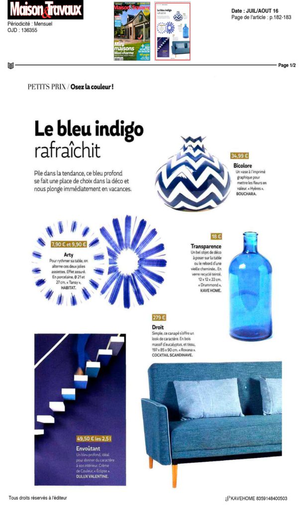 Kavehome dans MAISON & TRAVAUX