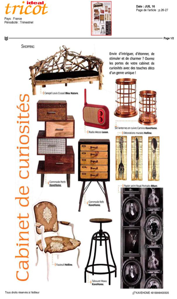 Kavehome dans IDEAL TRICOT