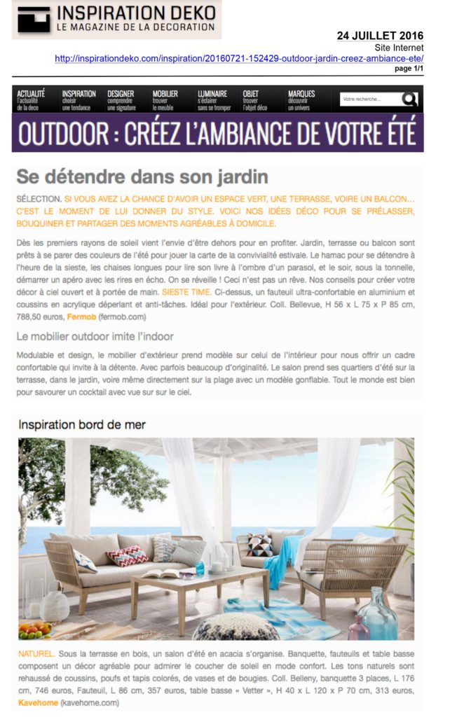 Kavehome sur INSPIRATION DEKO