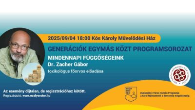 Dr. Zacher Gábor előadása: Mindennapi függőségeink