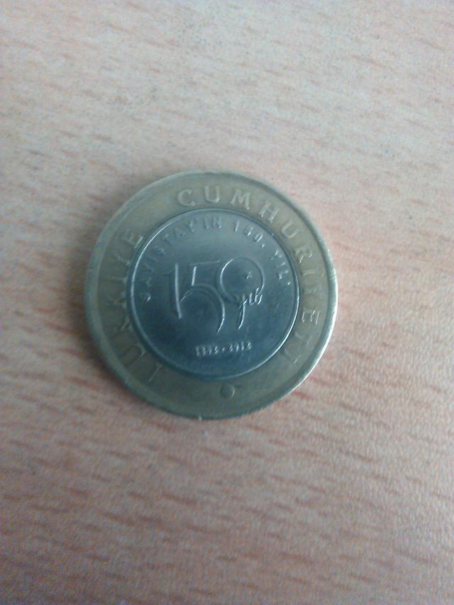 Arkasında Sayıştay' ın 150. Yılı yazan parayı, kaça satabilirim?