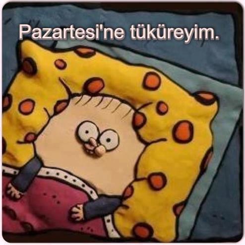 Evet yarın pazartesi düşünceleri alalım?