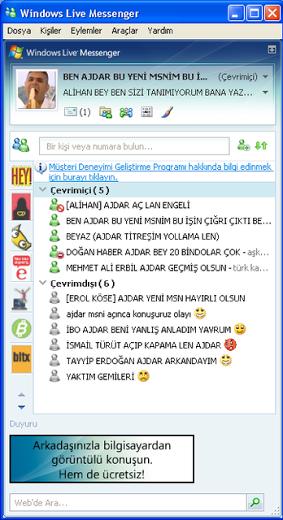 Msn hatırlayanlar var mı?