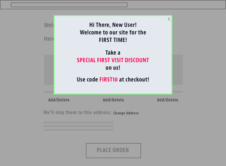 Small Business Conversion Marketing Tactic: First Purchase Discount