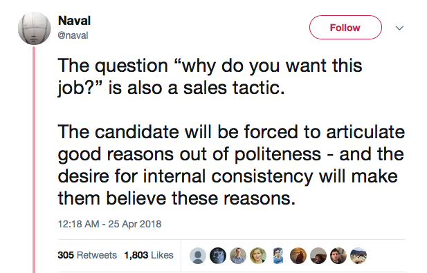 Successful Sales Negotiation Tactic from Naval