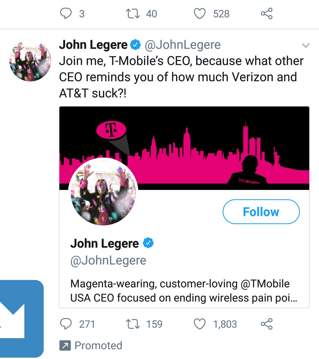 Promoted Account Example