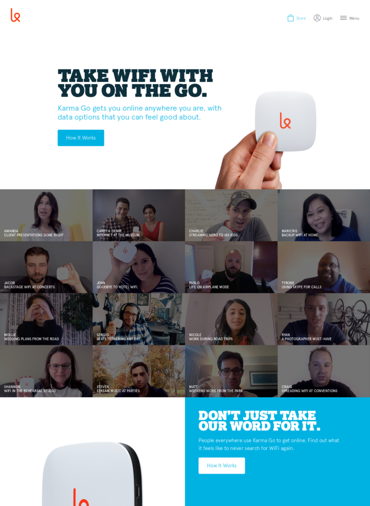 Karma | Take WiFi with you on the go.