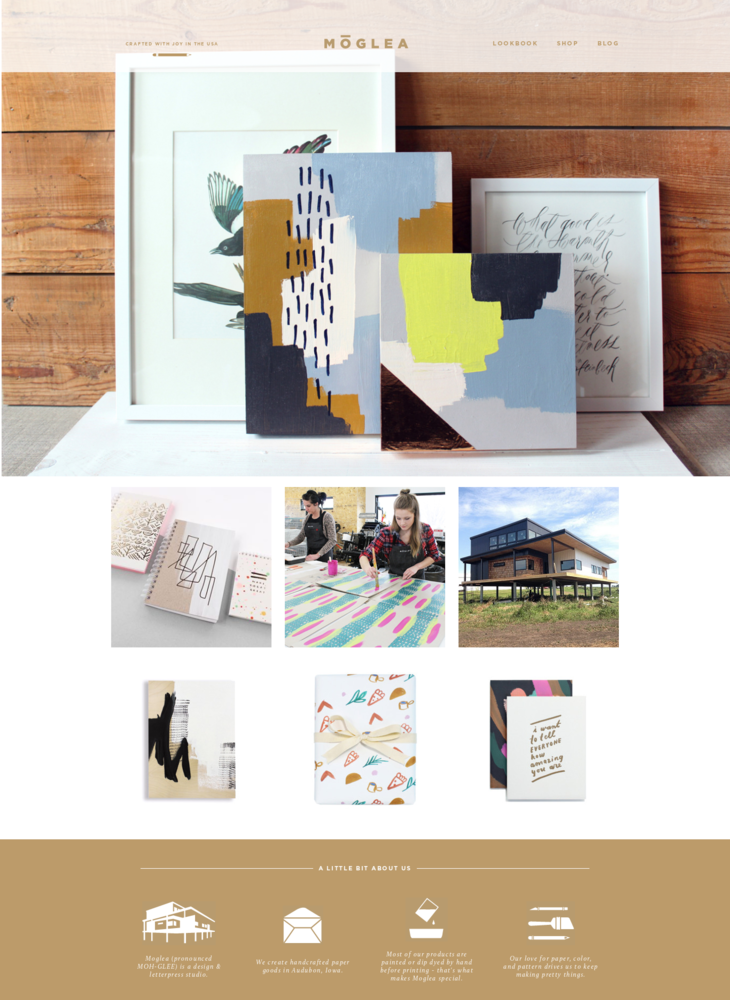 Moglea | A design & letterpress studio