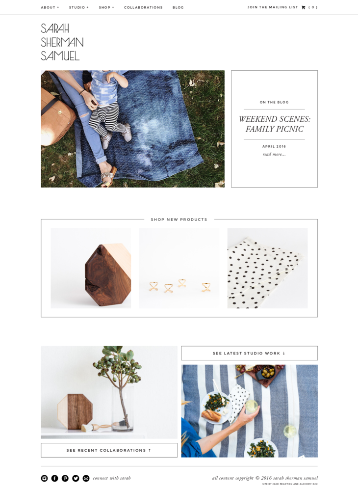 Home | Sarah Sherman Samuel