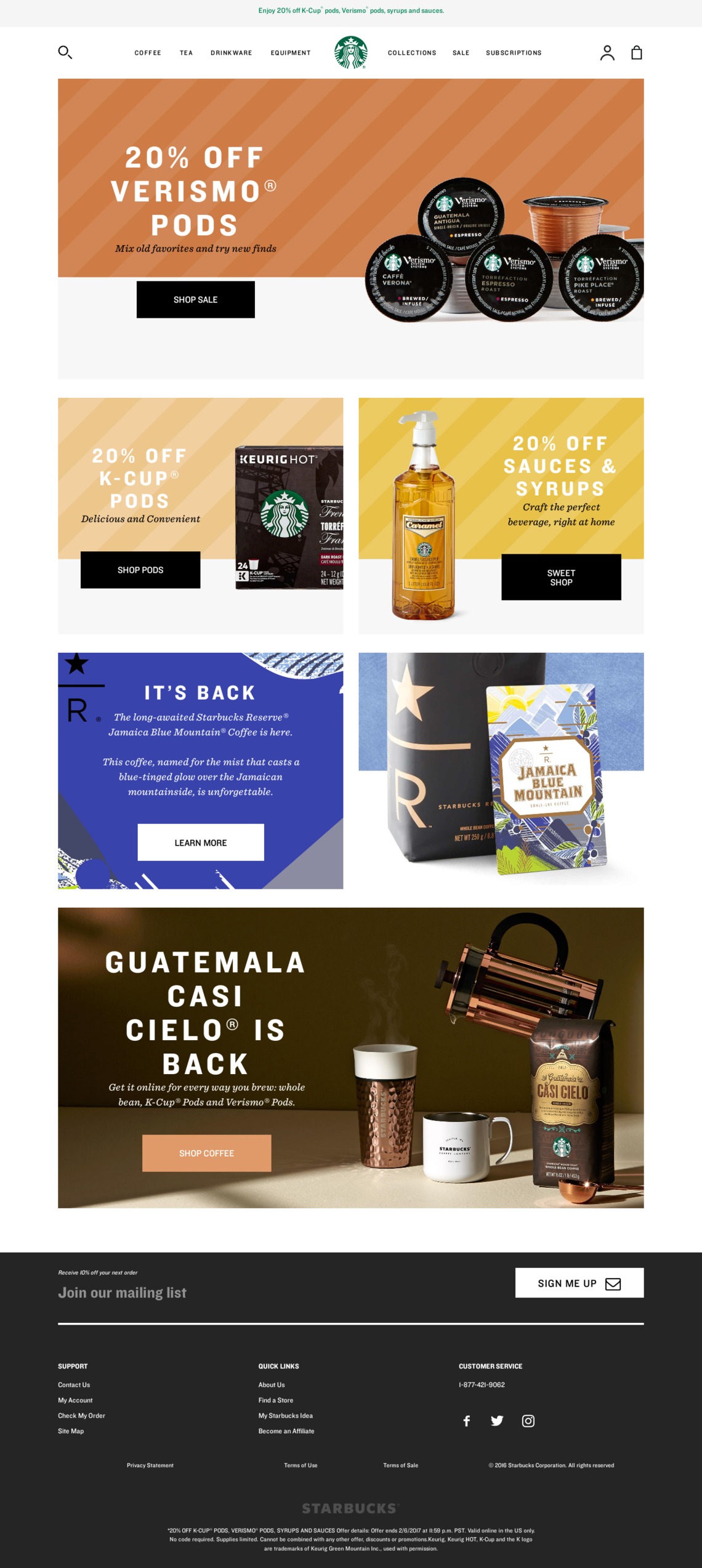 Starbucks Landbook the finest handpicked website inspirations