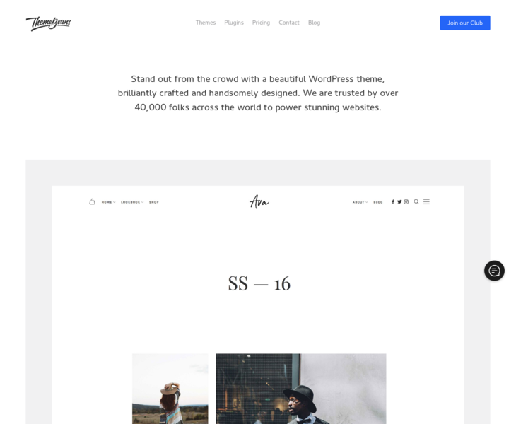 Beautiful Portfolio WordPress Themes for Creatives — ThemeBeans