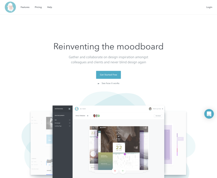 Build moodboards collaboratively with your team or clients || Moodily