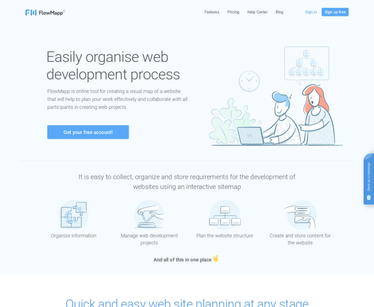 flowmapp land book the finest hand picked website inspirations