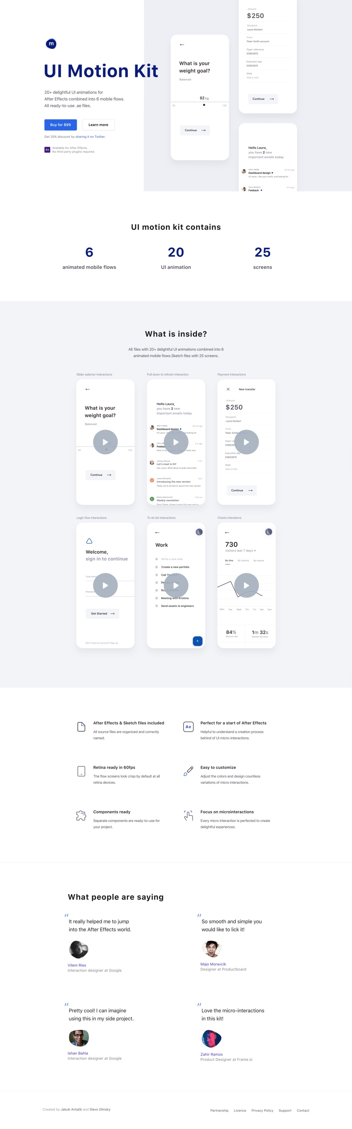 UI Motion Land book The Finest Hand picked Website Inspirations