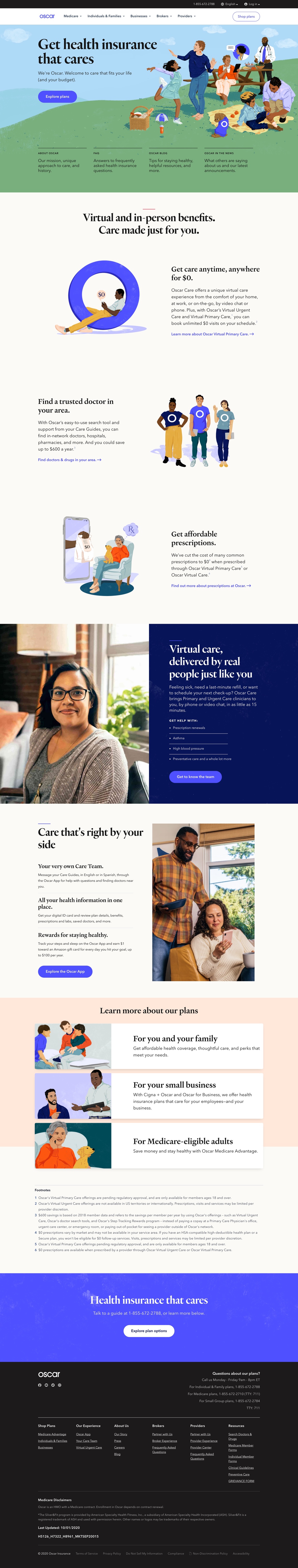 Oscar Insurance Card