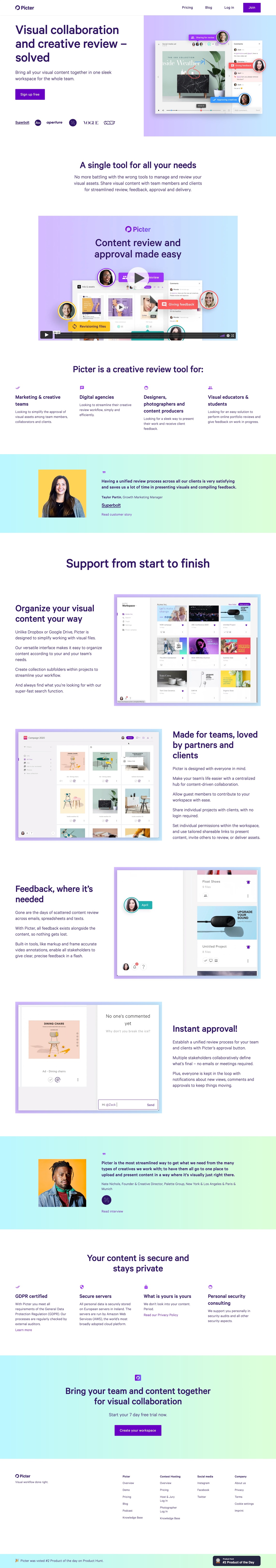 picter-land-book-the-finest-hand-picked-website-inspirations