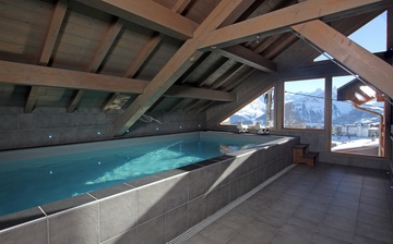 Chalet Le Jardin d'Hiver · Ihr Chalet in La Toussuire / Skigebiet Les Sybelles · Pool Chalet Le Jardin d'Hiver · Ihr Chalet in La Toussuire / Skigebiet Les Sybelles · Pool