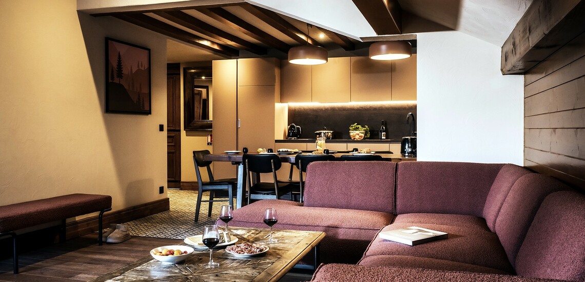 FERIENWOHNUNG ∙ Montagnettes - Le Hameau de la Sapiniere ∙ Les Menuires ∙ Ferienwohnungen ∙ Skireisen / Skiurlaub im Skigebiet Les 3 Vallees / Trois Vallees, französische Alpen, Frankreich.