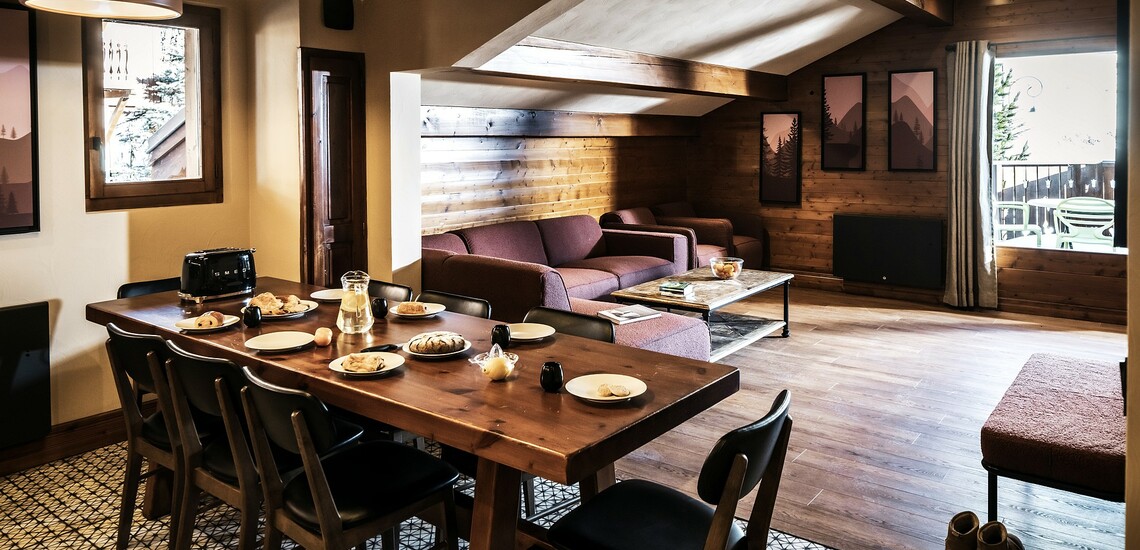 FERIENWOHNUNG ∙ Montagnettes - Le Hameau de la Sapiniere ∙ Les Menuires ∙ Ferienwohnungen ∙ Skireisen / Skiurlaub im Skigebiet Les 3 Vallees / Trois Vallees, französische Alpen, Frankreich.