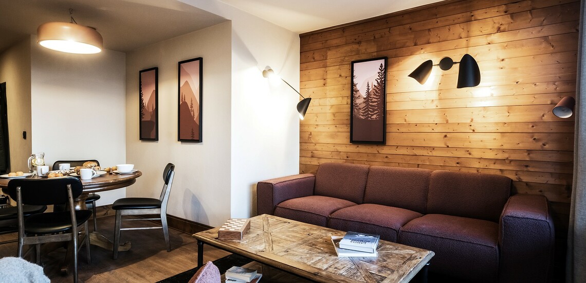 FERIENWOHNUNG ∙ Montagnettes - Le Hameau de la Sapiniere ∙ Les Menuires ∙ Ferienwohnungen ∙ Skireisen / Skiurlaub im Skigebiet Les 3 Vallees / Trois Vallees, französische Alpen, Frankreich.