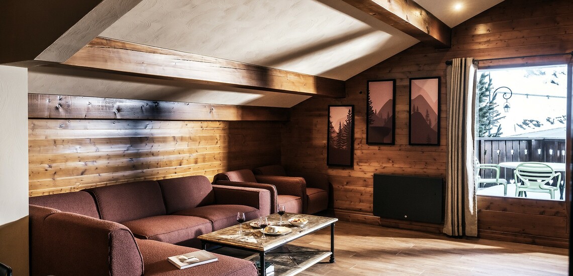 FERIENWOHNUNG ∙ Montagnettes - Le Hameau de la Sapiniere ∙ Les Menuires ∙ Ferienwohnungen ∙ Skireisen / Skiurlaub im Skigebiet Les 3 Vallees / Trois Vallees, französische Alpen, Frankreich.