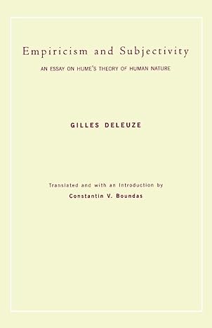 Empiricism and Subjectivity: An Essay on Hume's Theory of Human Nature