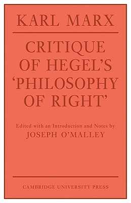 Critique of Hegel's Philosophy of Right