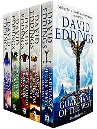 Malloreon Series Books 1 - 5 Collection Set by David Eddings
