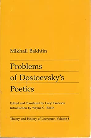 Problems of Dostoevsky’s Poetics: Volume 8