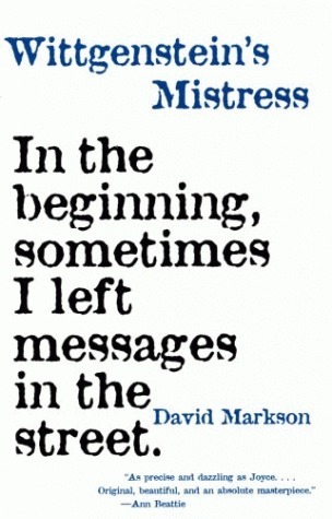 Wittgenstein’s Mistress