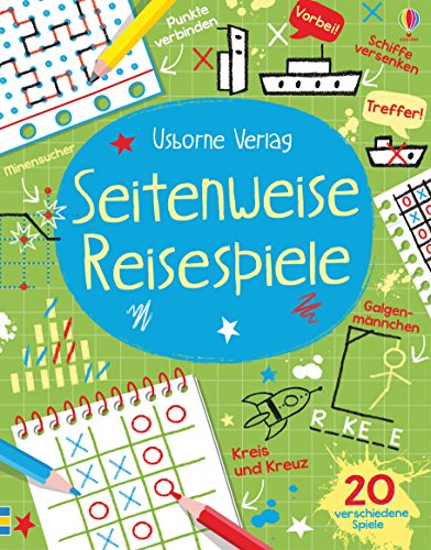 Seitenweise Reisespiele: mit heraustrennbaren Seiten
