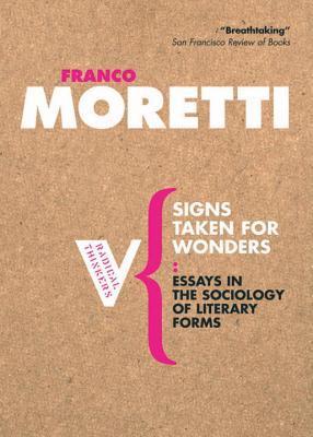 Signs Taken for Wonders: On the Sociology of Literary Forms