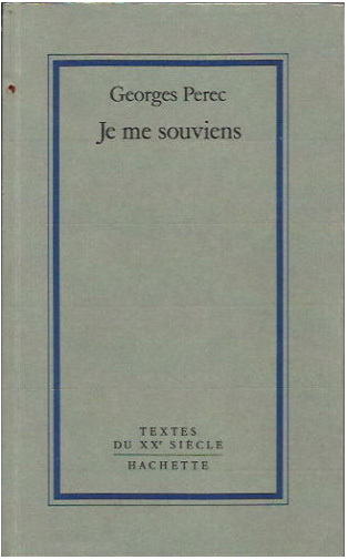 Je me souviens