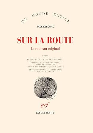 Sur la route: Le rouleau original