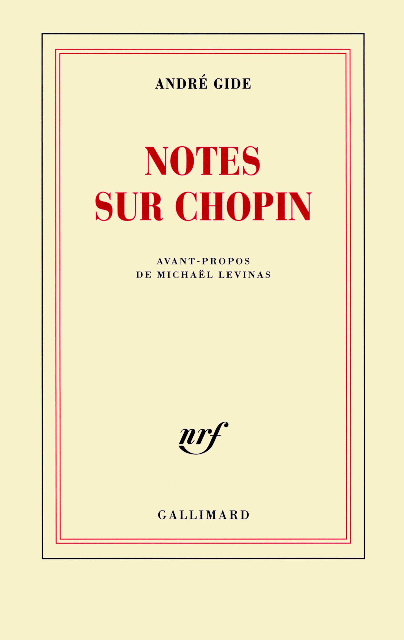 Notes sur Chopin